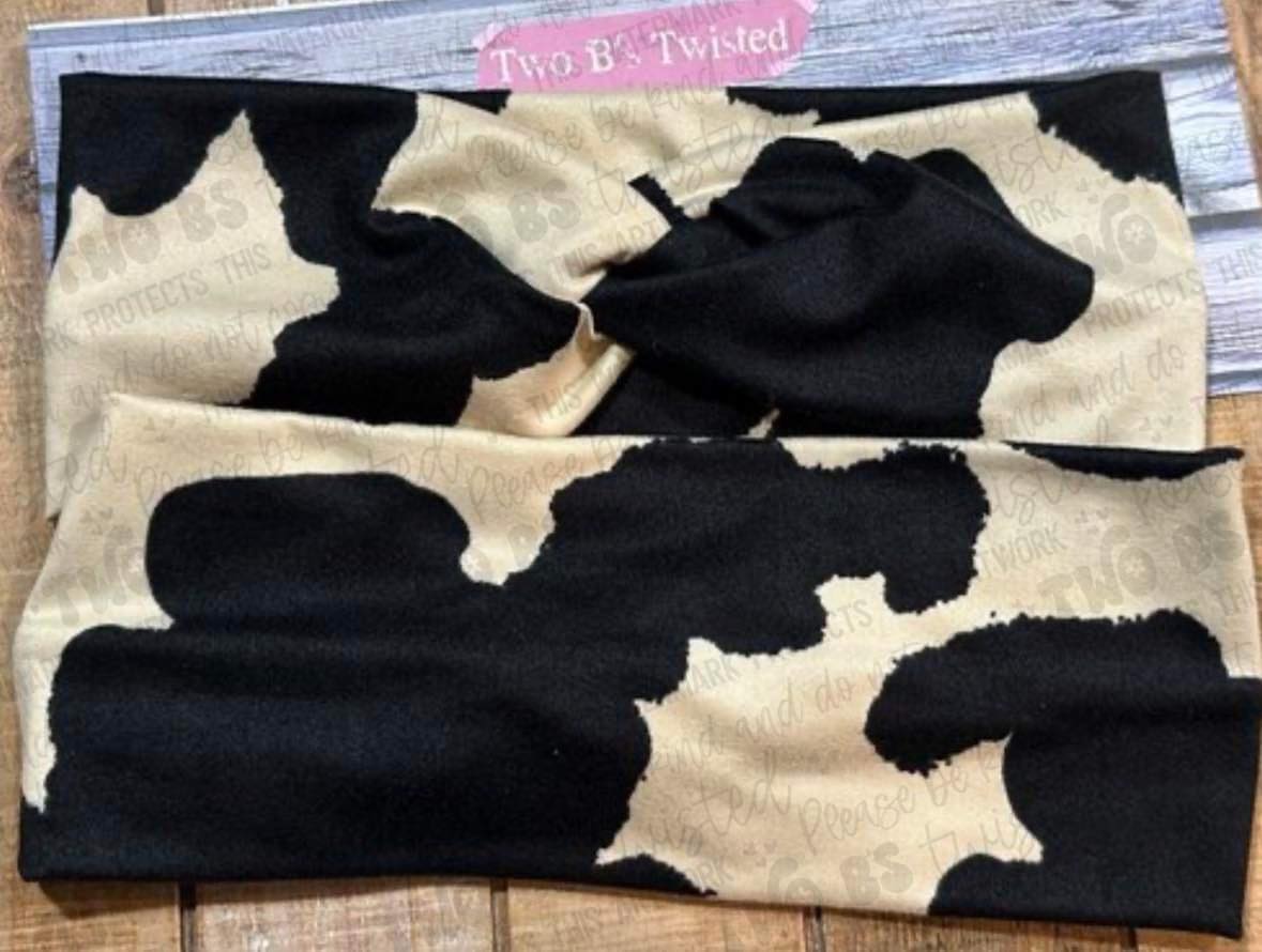Cowhide Twist Headband