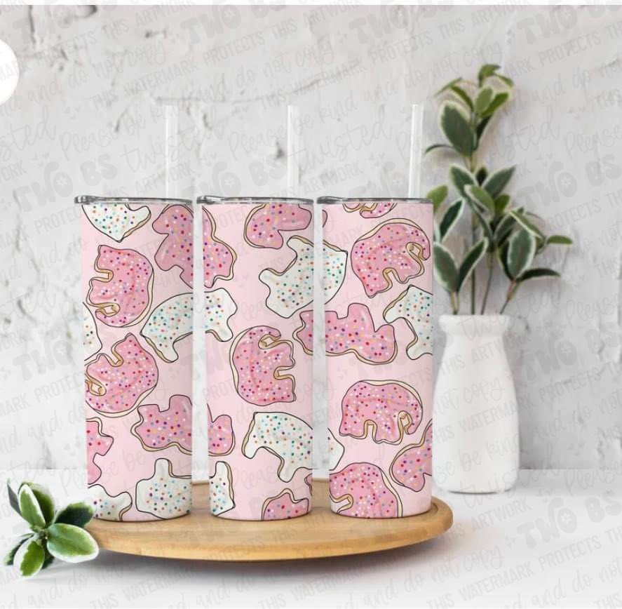 Frosted Animal Cookie Tumbler