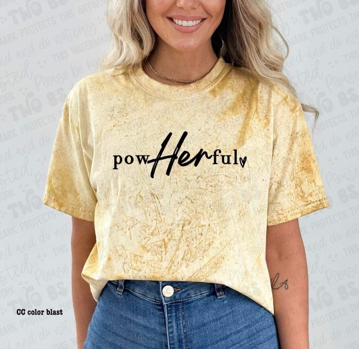 PowHERful (front and back)