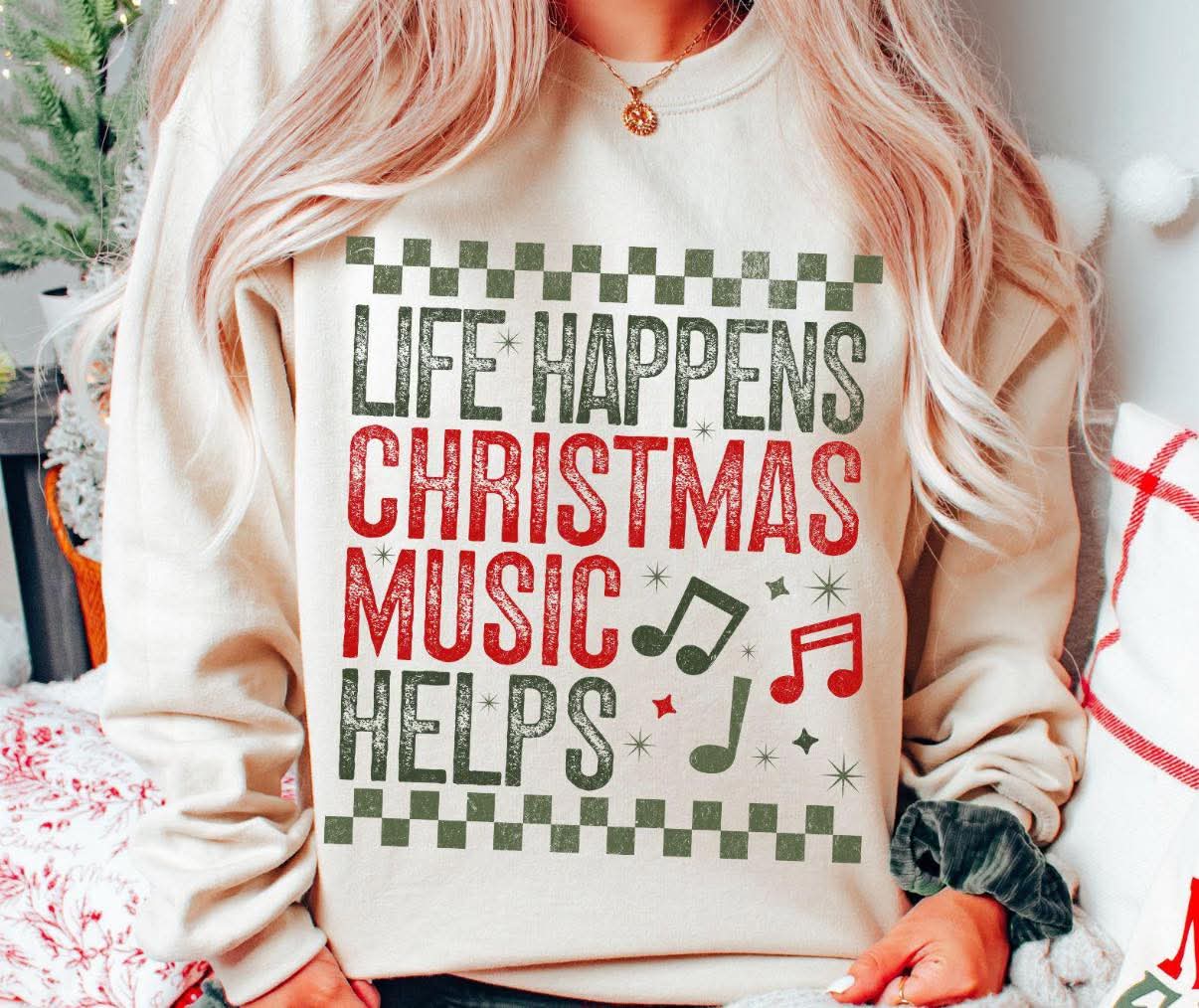Life Happens Christmas Music Helps