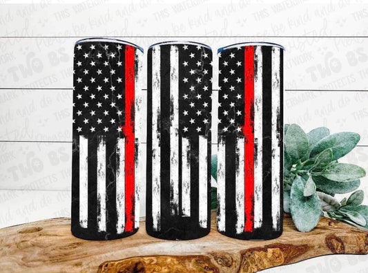 Red Line Tumbler