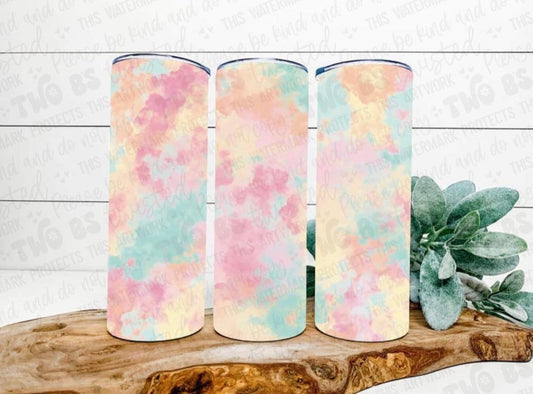 Pastel Clouds Tumbler