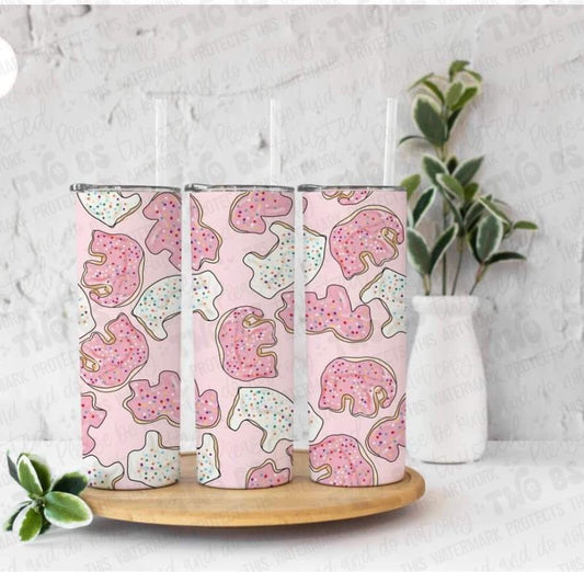 Frosted Animal Cookie Tumbler