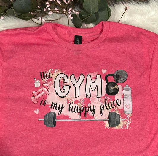 The Gym is my Happy Place Tee
