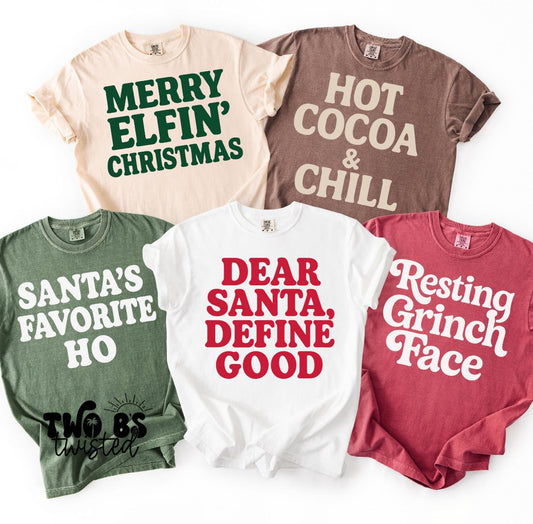 Christmas Matching Shirts Funny