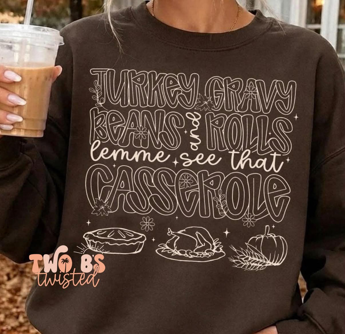 Turkey Gravy Beans & Rolls