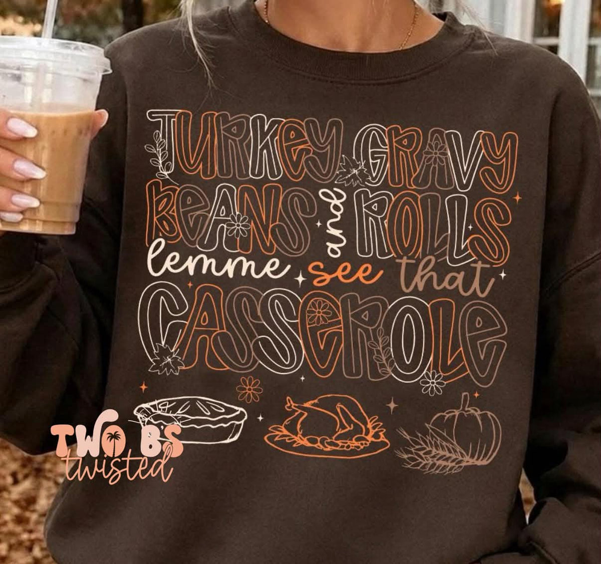 Turkey Gravy Beans & Rolls