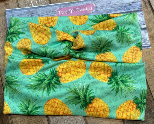Pineapple Twist Headband