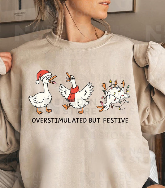 Overstimulated but Festive